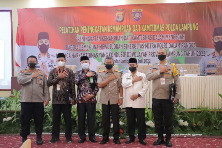 Polda Lampung Gelar Kegiatan Da'i Kamtibmas se Lampung