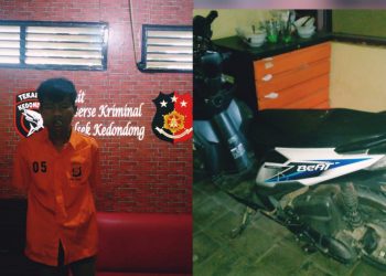 Warga Asal Way Lima Pesawaran Ditangkap Karena Mencuri Motor