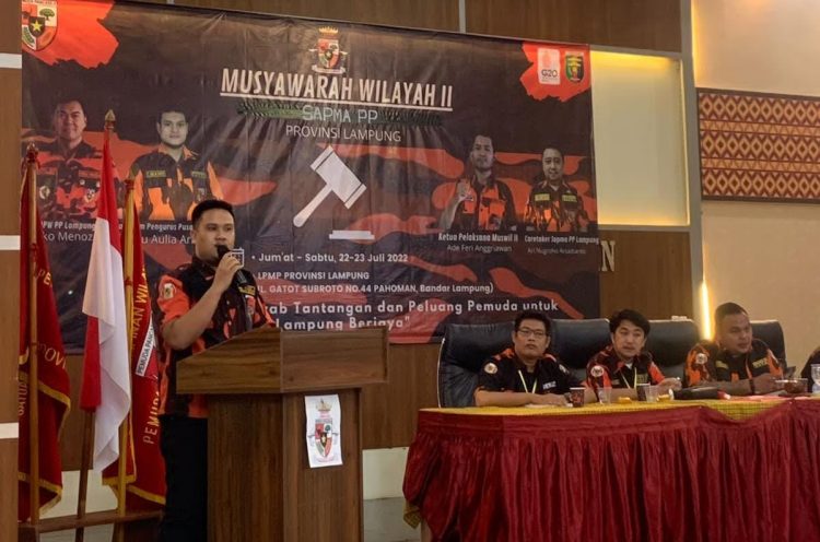 Lazuardi Geovani Jadi Ketua SAPMA Lampung
