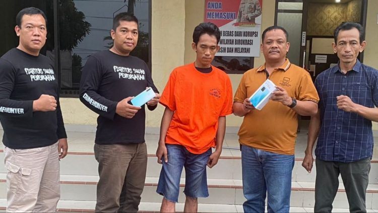 Polsek Penengahan Ringkus Pencuri Kabel PLN