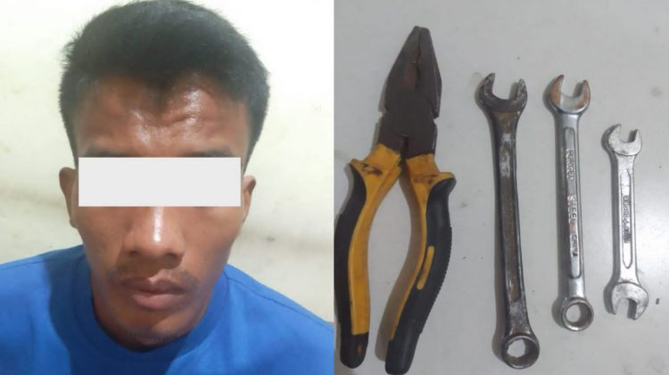 Bobol Gudang PT Wilrika Citra Mandiri, Baden Ditangkap Polisi