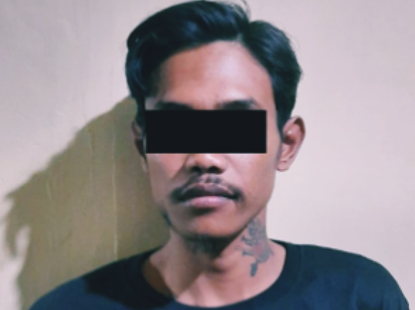 Pembawa Sajam Terjaring Patroli Polisi di Gedong Air