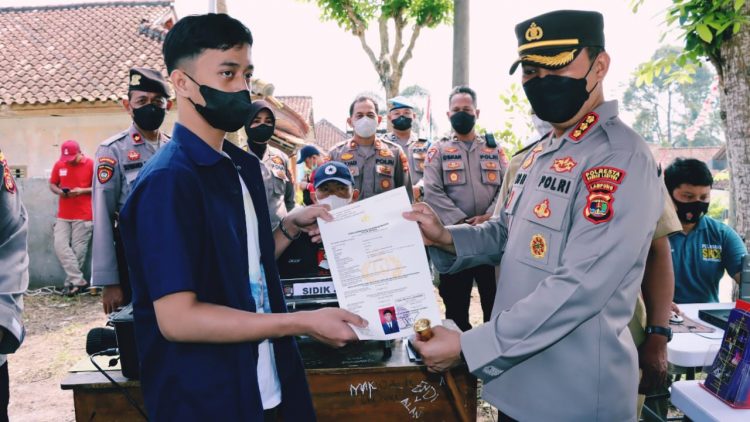 Polresta Bandar Lampung Beri Pelayanan Diluar Markas Komando