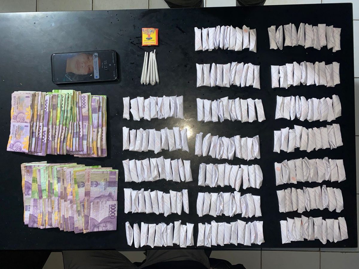 Bandar Ganja di Kotabumi Udik Ditangkap Polisi