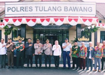 Kapolda Lampung Kunjungan Kerja di Polres Tulangbawang