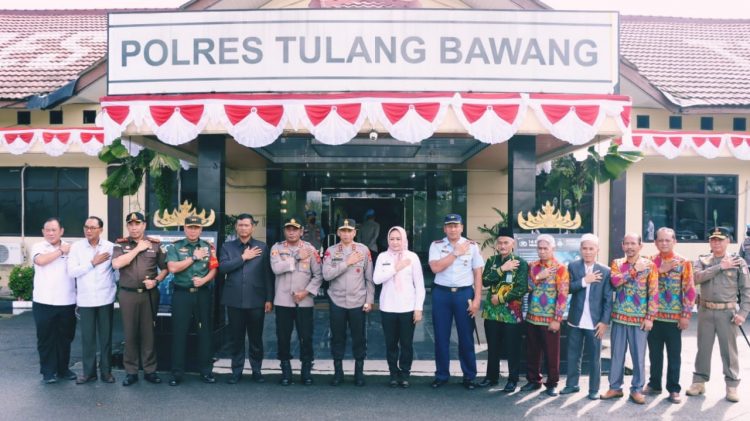 Kapolda Lampung Kunjungan Kerja di Polres Tulangbawang