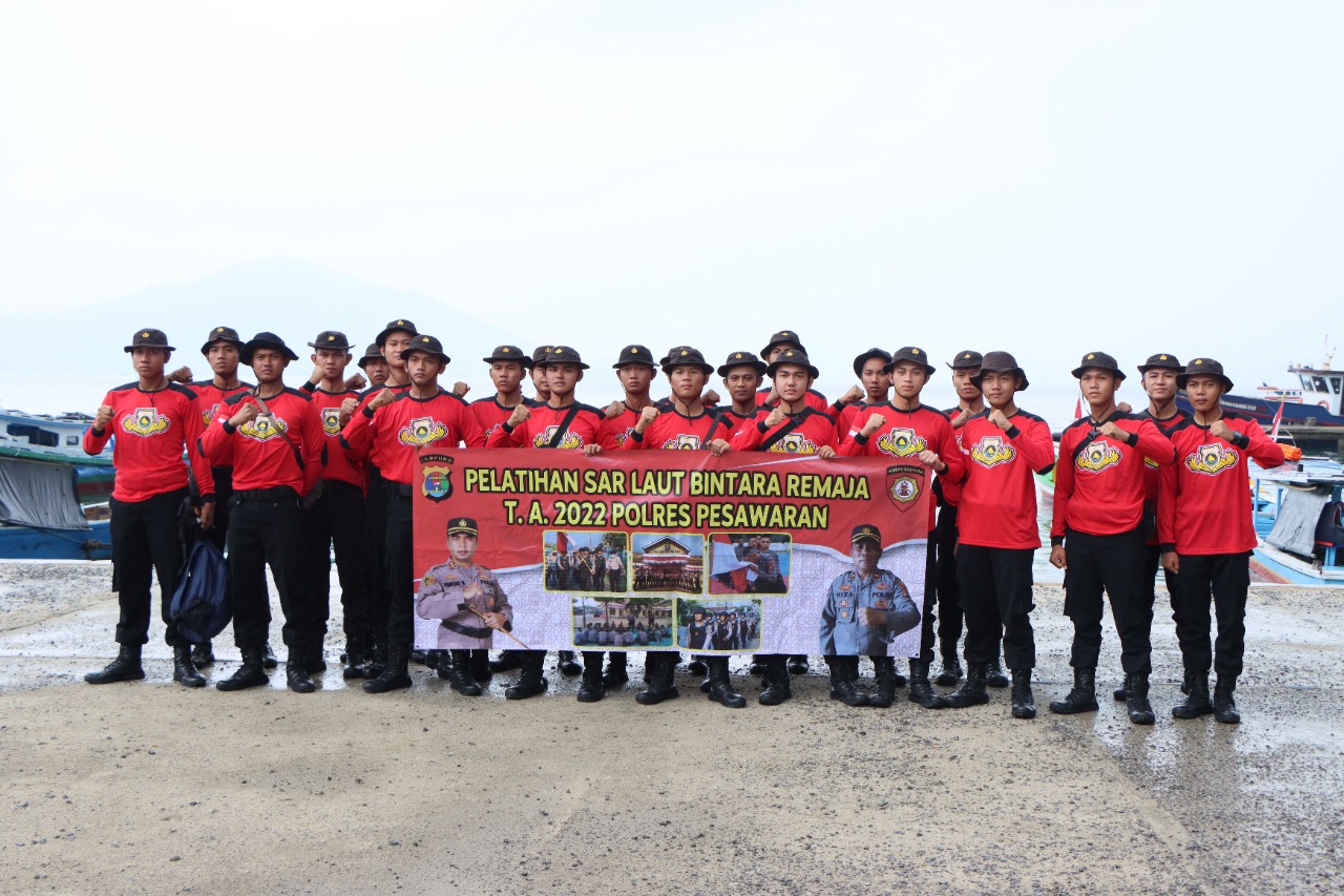 Polres Pesawaran Gelar Pelatihan SAR di Pulau Pahawang
