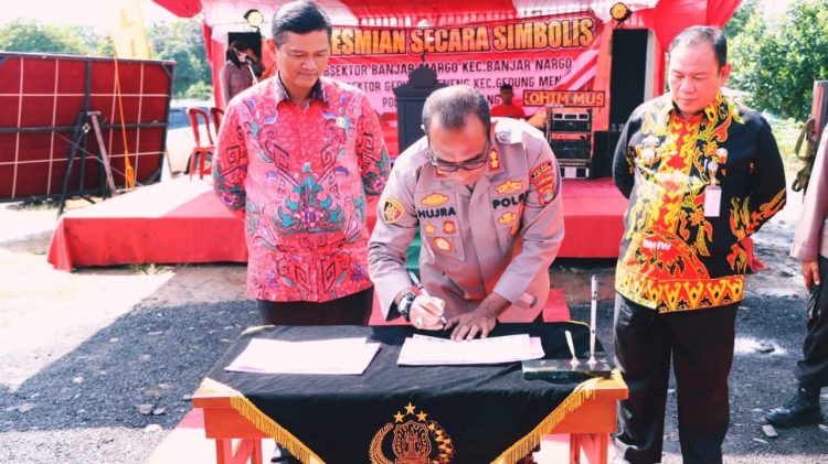 2 Subsektor di Polres Tulangbawang Diresmikan