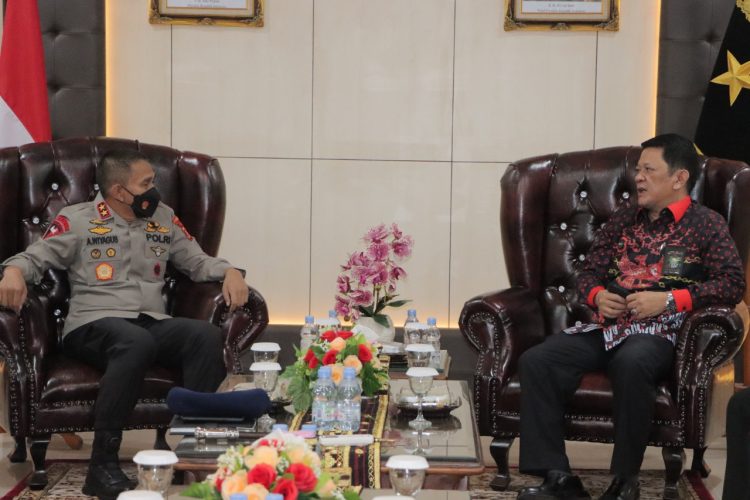 Kapolda Terima Audiensi Forum Koordinasi Pencegahan Terorisme Lampung
