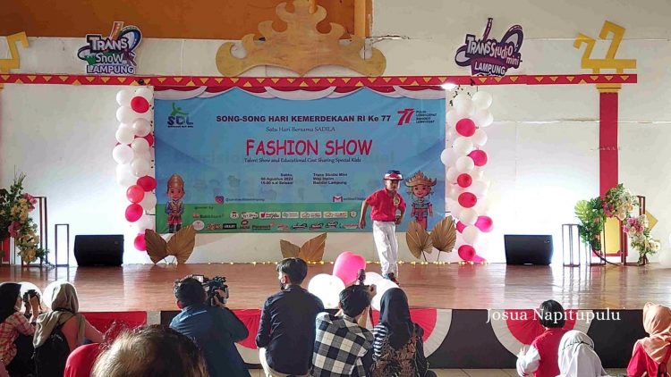 Anak Disabilitas Lampung Semarakkan Hari Kemerdekaan Indonesia