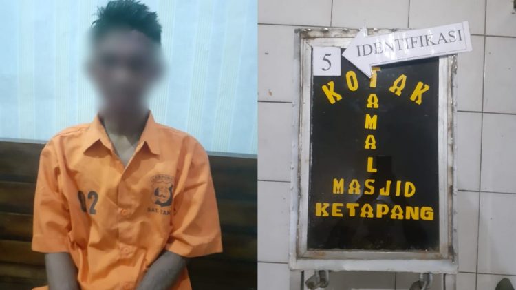 Spesialis Pencuri Kotak Amal Masjid