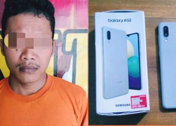 Penadah Ponsel Curian Ditangkap Polsek Bangun Rejo
