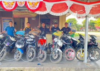 Polisi Gerebek Arena Sabung Ayam di Bengkunat Pesibar