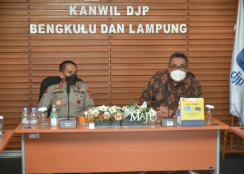 Kapolda Lampung Audiensi ke Kanwil