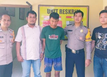 Residivis Asal Rawa Jitu Utara Maling Motor Ditangkap Polisi