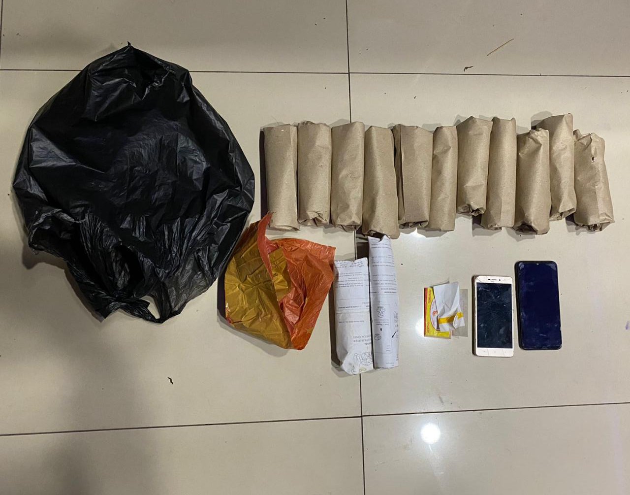 Polisi Tangkap Ganja di Kampung Tanjung Anom