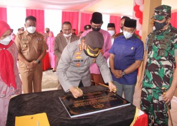 Kapolresta Bandar Lampung Resmikan Polsub Sektor Rajabasa