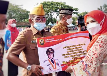 Veteran Indonesia Bandar Lampung Terima Bantuan Rp50 Juta di HUT Ke-77 RI
