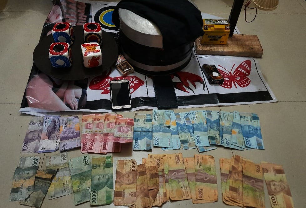Polisi Gerebek Arena Judi Koprok di Menggala Timur