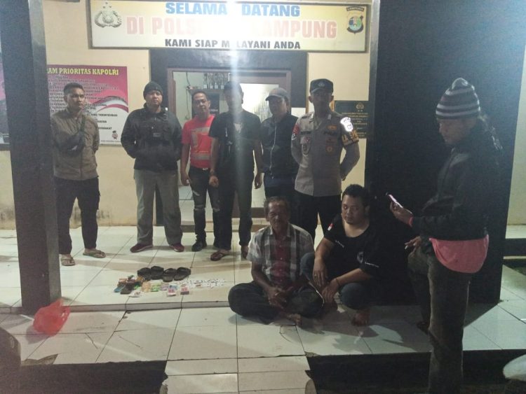Polisi Tangkap Judi Kartu Remi di Sumber Sari