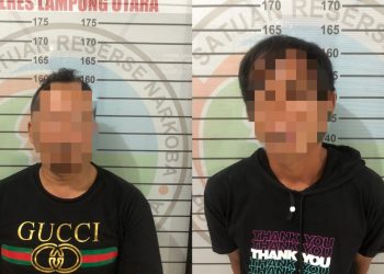 Polisi Tangkap Narkoba di Bumi Agung Marga
