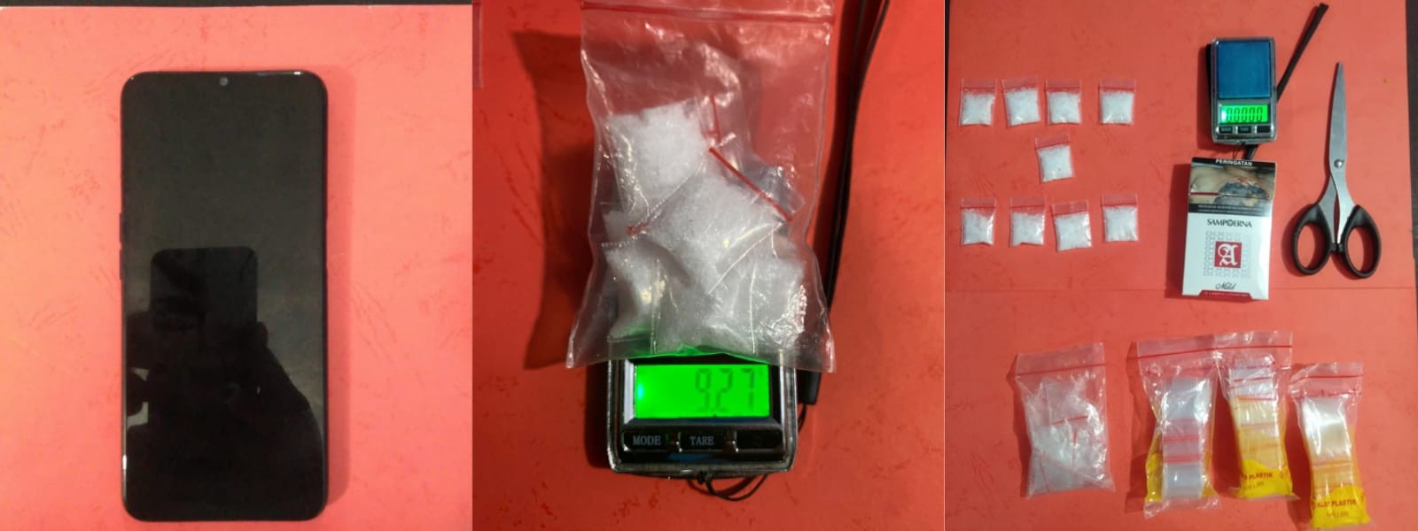 Polisi Tangkap Narkoba di Bumi Agung Marga