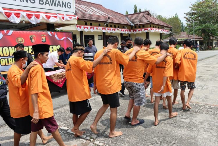 27 Kasus Narkotika di Tulangbawang Diungkap