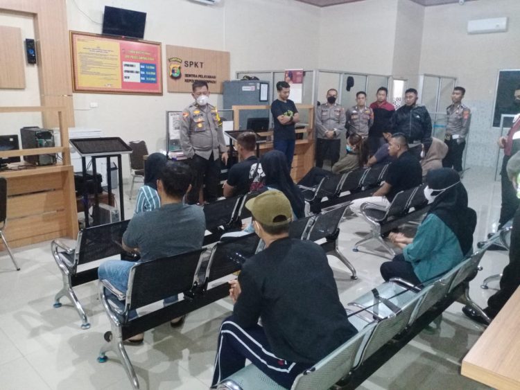 Polisi Razia Sejumlah Pasangan Bukan Suami Istri di Kotabumi