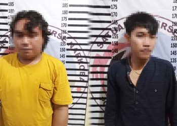 Polisi Tangkap Narkoba di Kampung Lebuh Dalem