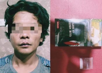 Polisi Tangkap Narkoba di Kampung Lempuyang Bandar