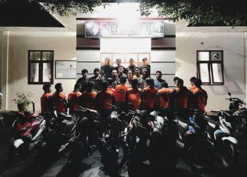 14 Pejudi Kartu Remi dan Samgong Ditangkap Polres Lampung Barat