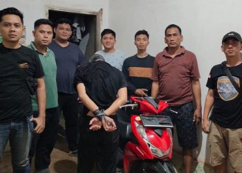 Polisi Tangkap Maling Motor Diparkiran Rumah Dokter