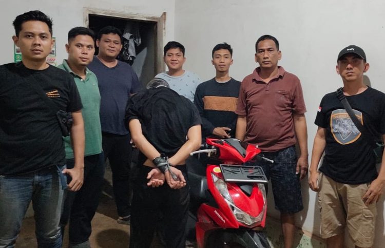 Polisi Tangkap Maling Motor Diparkiran Rumah Dokter