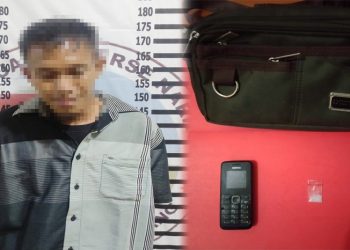 Polisi Tangkap Narkoba di Dusun Cakat Raya