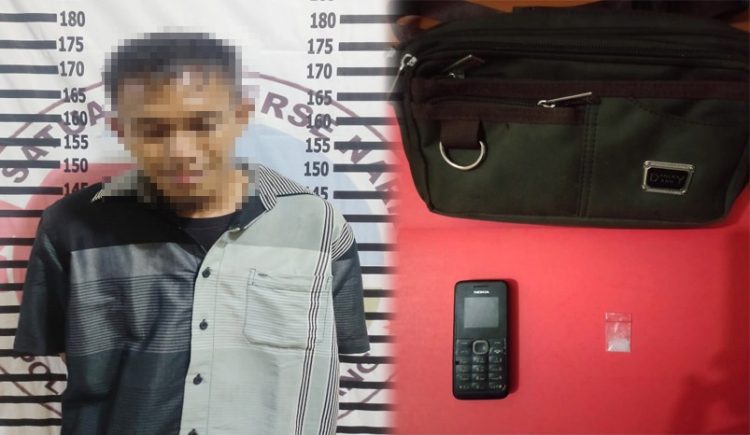 Polisi Tangkap Narkoba di Dusun Cakat Raya