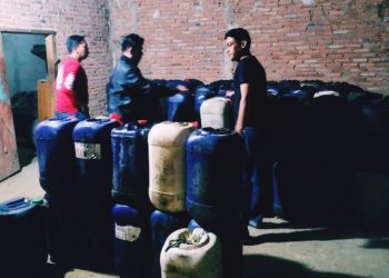 Polisi Gerebek Gudang Penimbun BBM Bersubsidi di Desa Kalibalangan