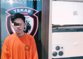 Polisi Tangkap Maling Ponsel di Kampung Buyut Ilir