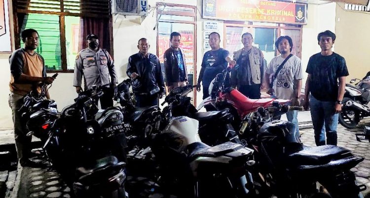 Polisi Gerebek Judi Koprok di Kampung Kagungan Rahayu
