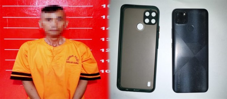 Polisi Tangkap Maling HP di Warung Bakso