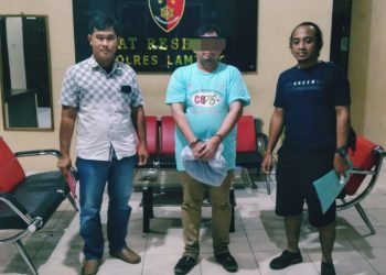 Polres Lamteng Tangkap Buronan Penggelapan Dalam Jabatan