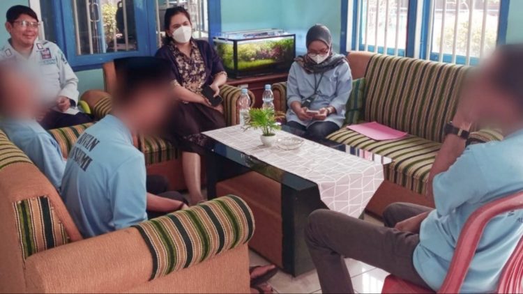 Warga Binaan Pemasyarakatan Rutan Kotabumi Dikunjungi Hakim Wasmat