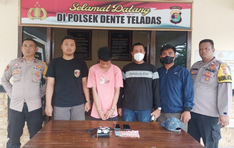 Remaja Asal Way Nibung Ditangkap Polsek Dente Teladas