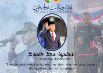 Plh Sekda Pesawaran Syukur Wafat