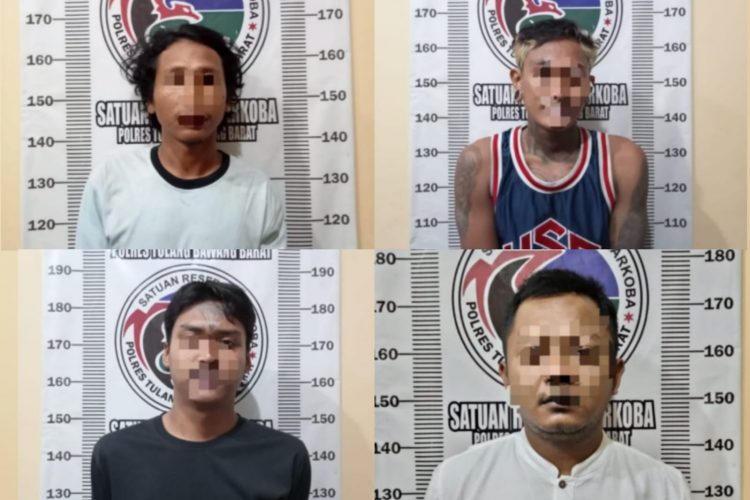 Polres Tubaba Tangkap Ganja Kering Pada 3 Lokasi