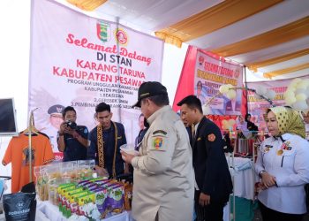 Karang Taruna Pesawaran Sukseskan BBKT Lampung ke 62