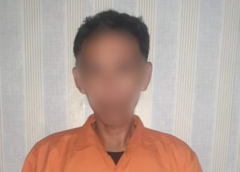 Polisi Tangkap Pencuri di Desa Gebang Teluk Pandan