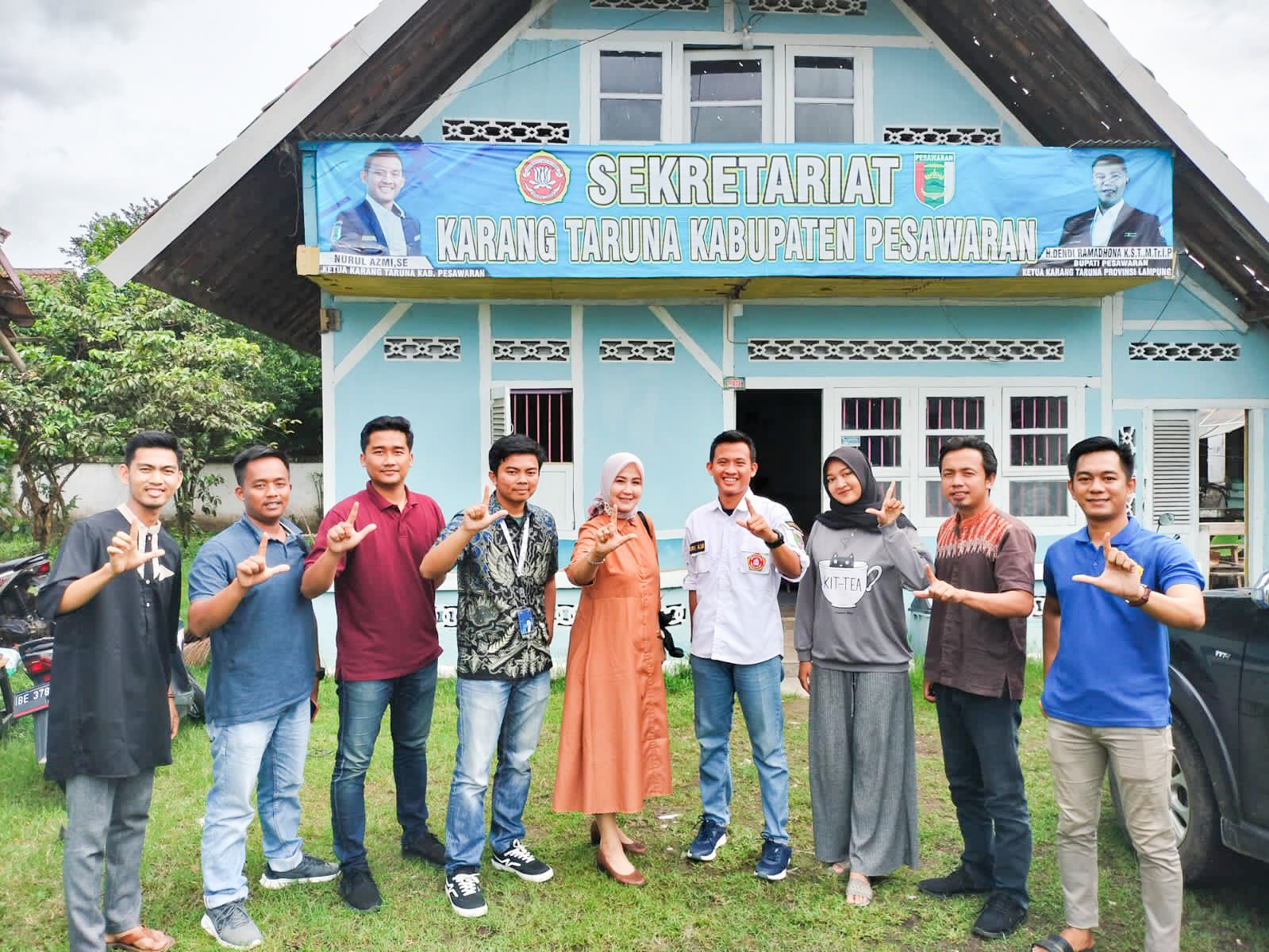 Kandatel Pringsewu dan Karang Taruna Pesawaran Respons Keluhan Internet untuk UMKM