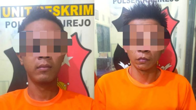 Polsek Kalirejo Tangkap 2 Pelaku Curat