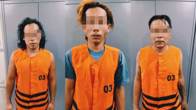 3 Pencuri di Alfamart Desa Bumi Daya Ditangkap