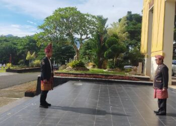 Nurul Azmi Menjadi Perwira Upacara Hari Sumpah Pemuda